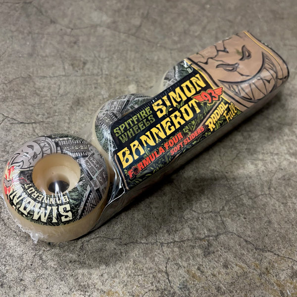 DOOM SAYERS＋SPITFIRE FF54mm＋INDEPENDENT Spitfire Bighead Tonal 54Mm Neon Blue Skateboard Wheels