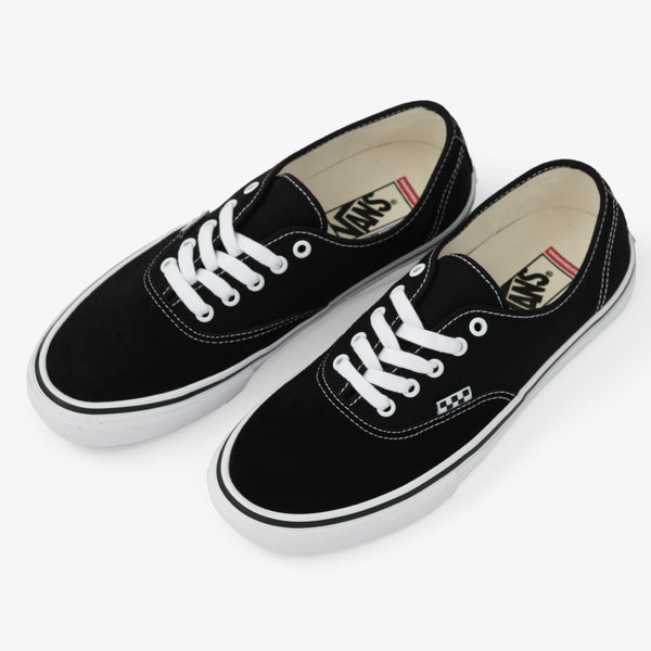 Vans Skate Authentic (Black/White) - 510 Skateboarding