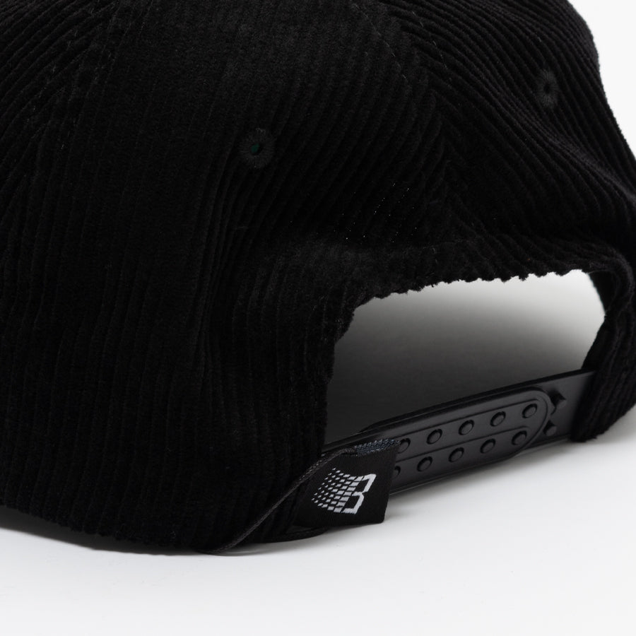 Sports Cord Hat (Black)