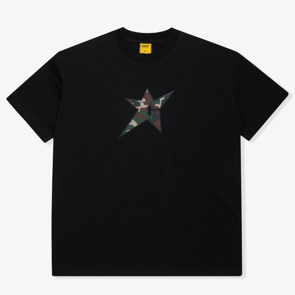 【CARPET COMPANY】 Tourist Tee Black ANT TEE — Carpet Company