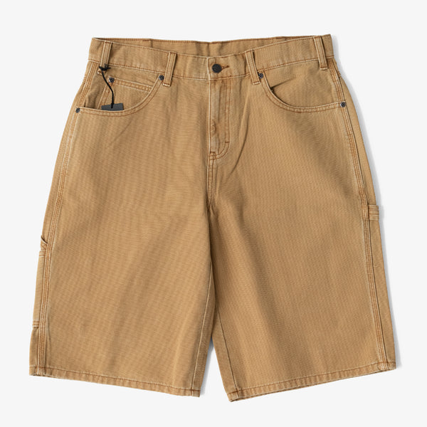 Dickies Canvas Carpenter Work Shorts (Tan) - 510 Skateboarding