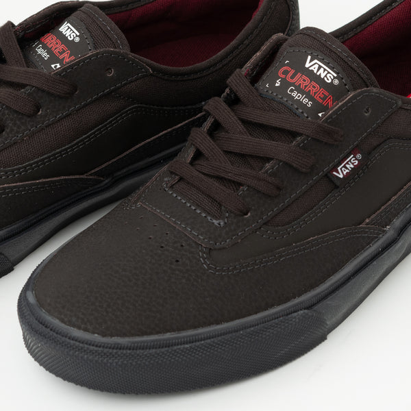 【VANS】SKATE CURREN CAPLES DARK BROWN 国内発送 Shop Vans Skate Curren Caples Shoes (dark brown) online