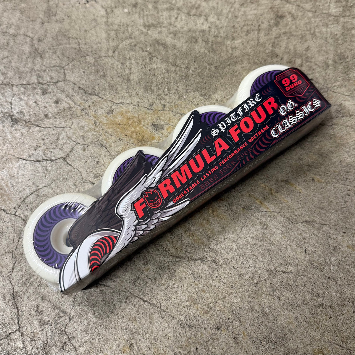 OG Classic Formula 4 99D 58mm (White/Purple)