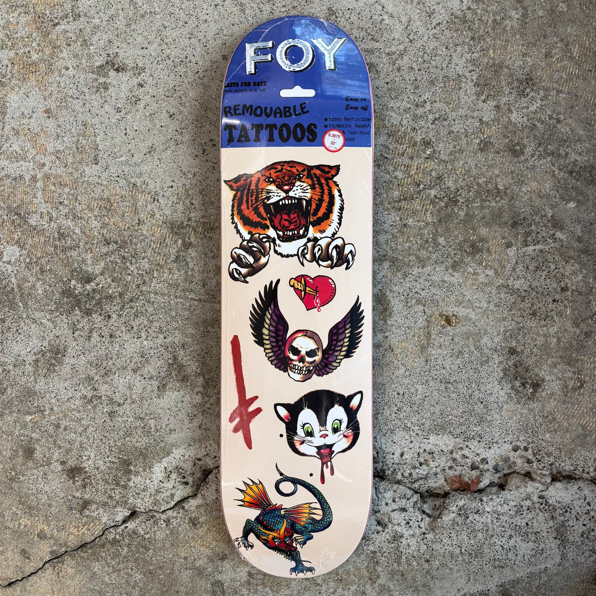 Deathwish Jamie Foy Tattoos Deck 8.38