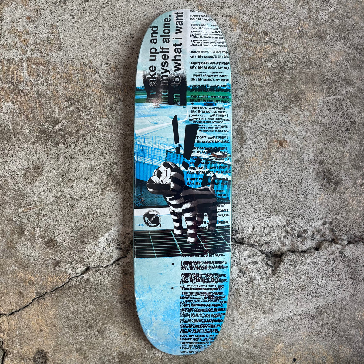 Polar Platt My Music Eyeball Shape Deck 8.85