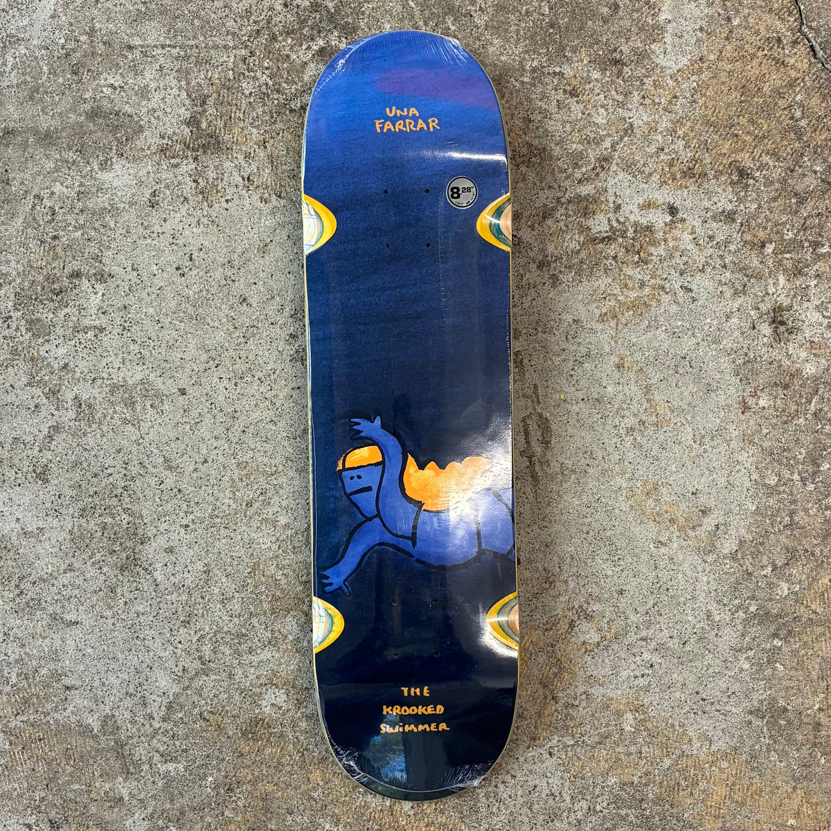 Krooked Una Swimmer Wheel Wells Deck 8.28
