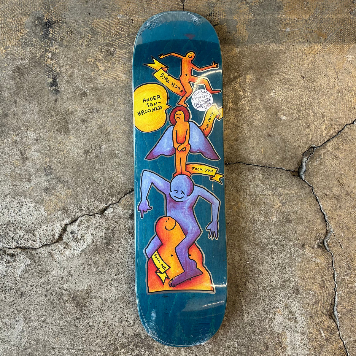  - Krooked Manderson Stack Deck 8.38