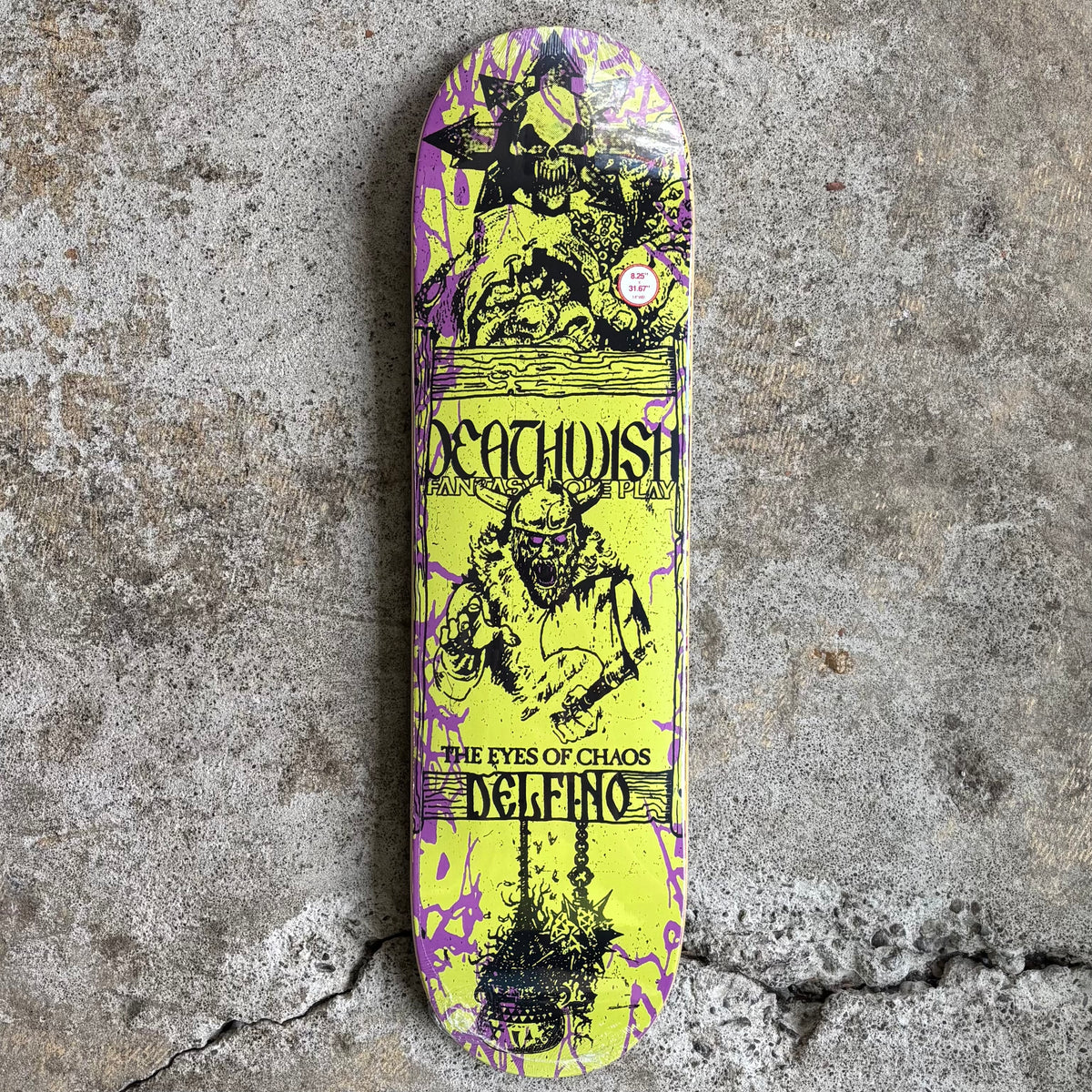Deathwish Pedro Delfino Chaos Deck 8.25