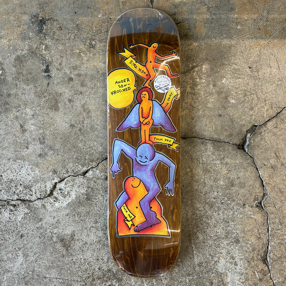 - Krooked Manderson Stack Deck 8.38
