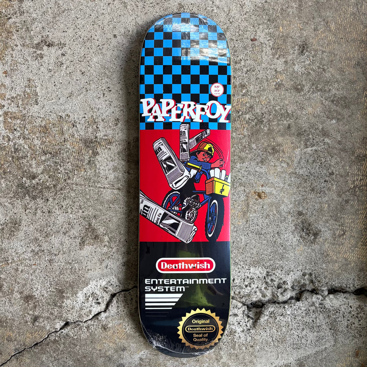 Deathwish Jamie Foy Paper Foy Deck 8.25