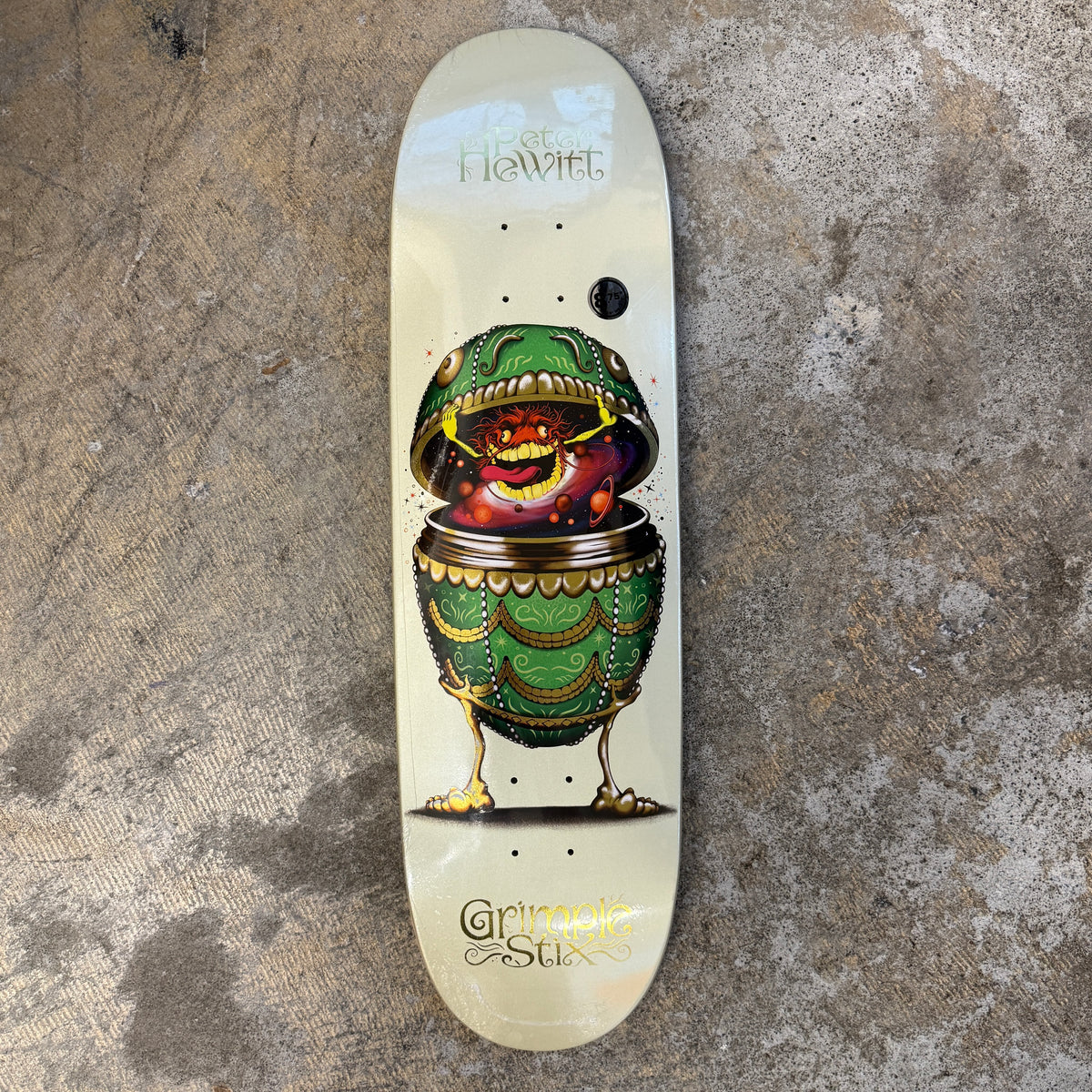  - Hewitt Grimple Fabrage Deck 8.75