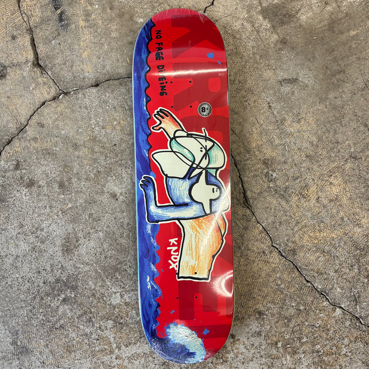 Krooked Knox Free Dive Deck 8.5