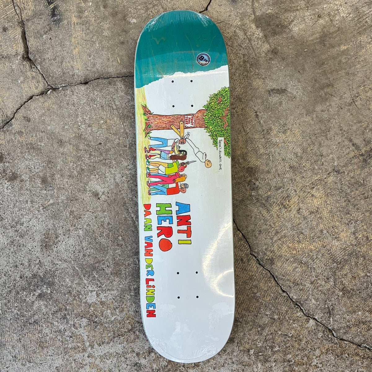 Antihero Daan Porous RD3 Deck 8.25
