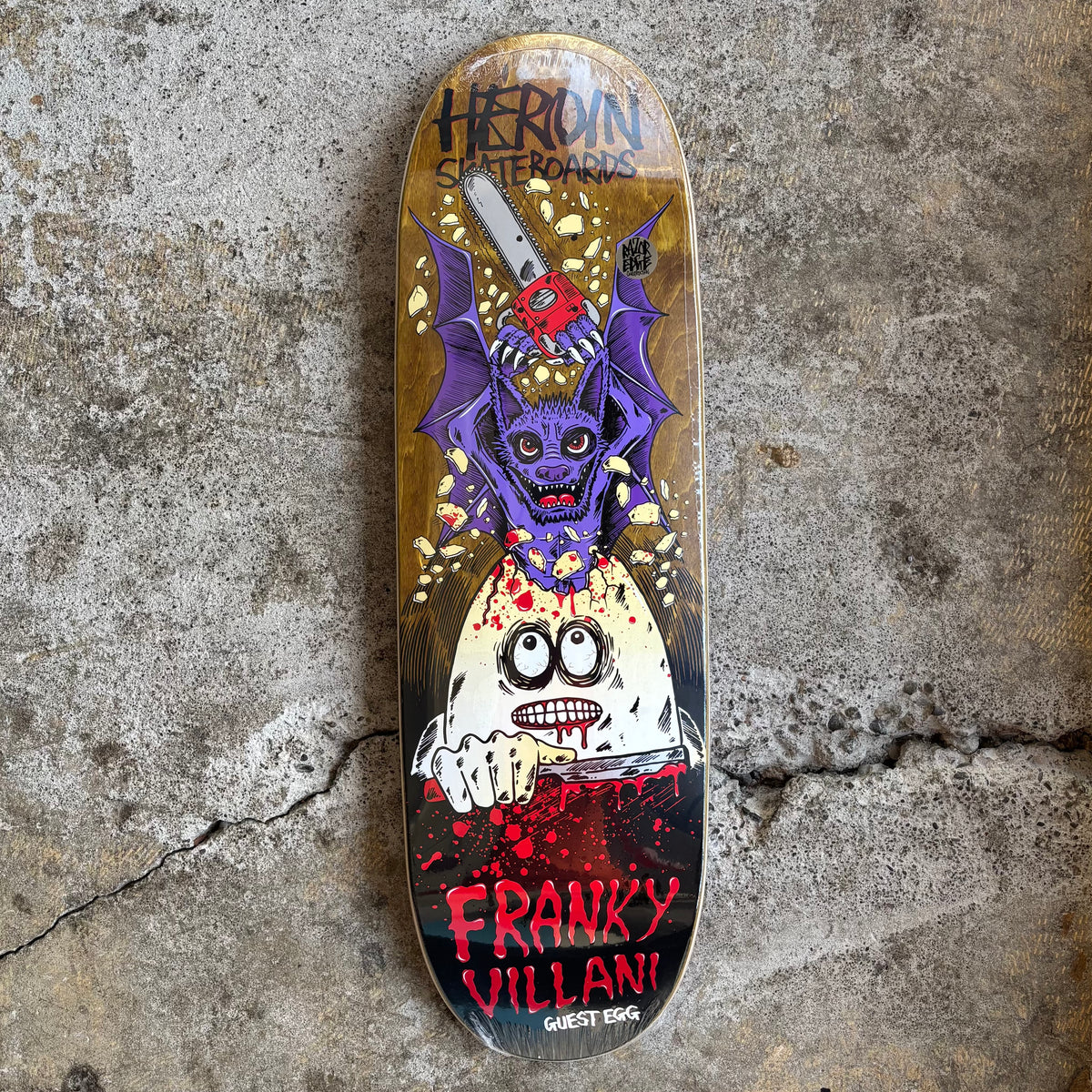  - Heroin Franky Villani Guest Egg Deck 9.5