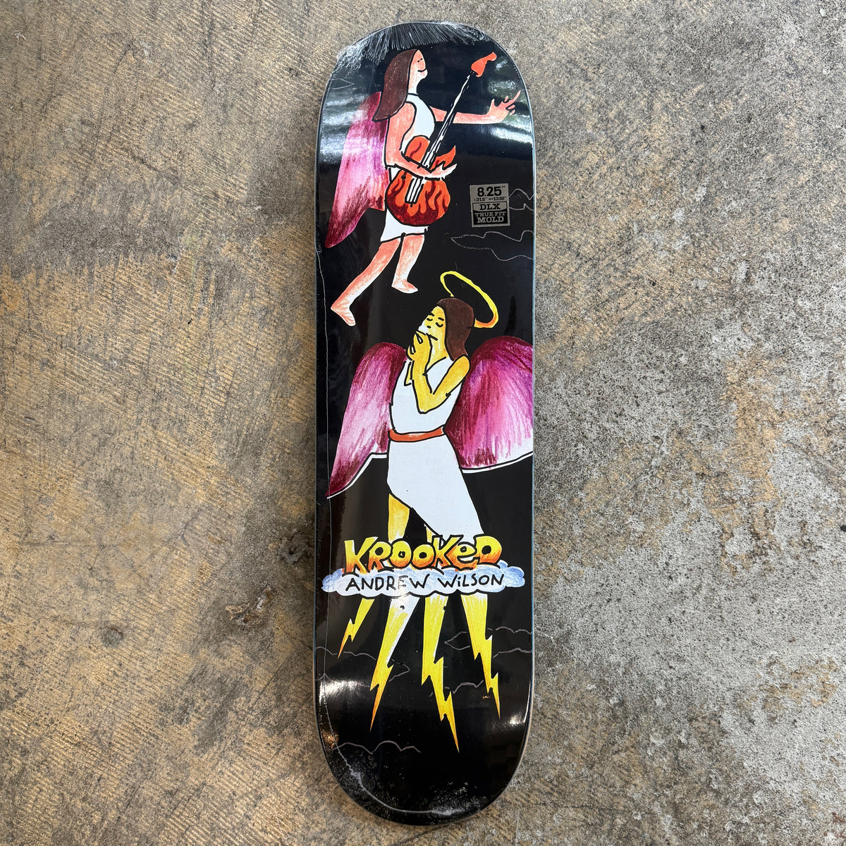 Krooked Wilson Angel True Fit Deck 8.25