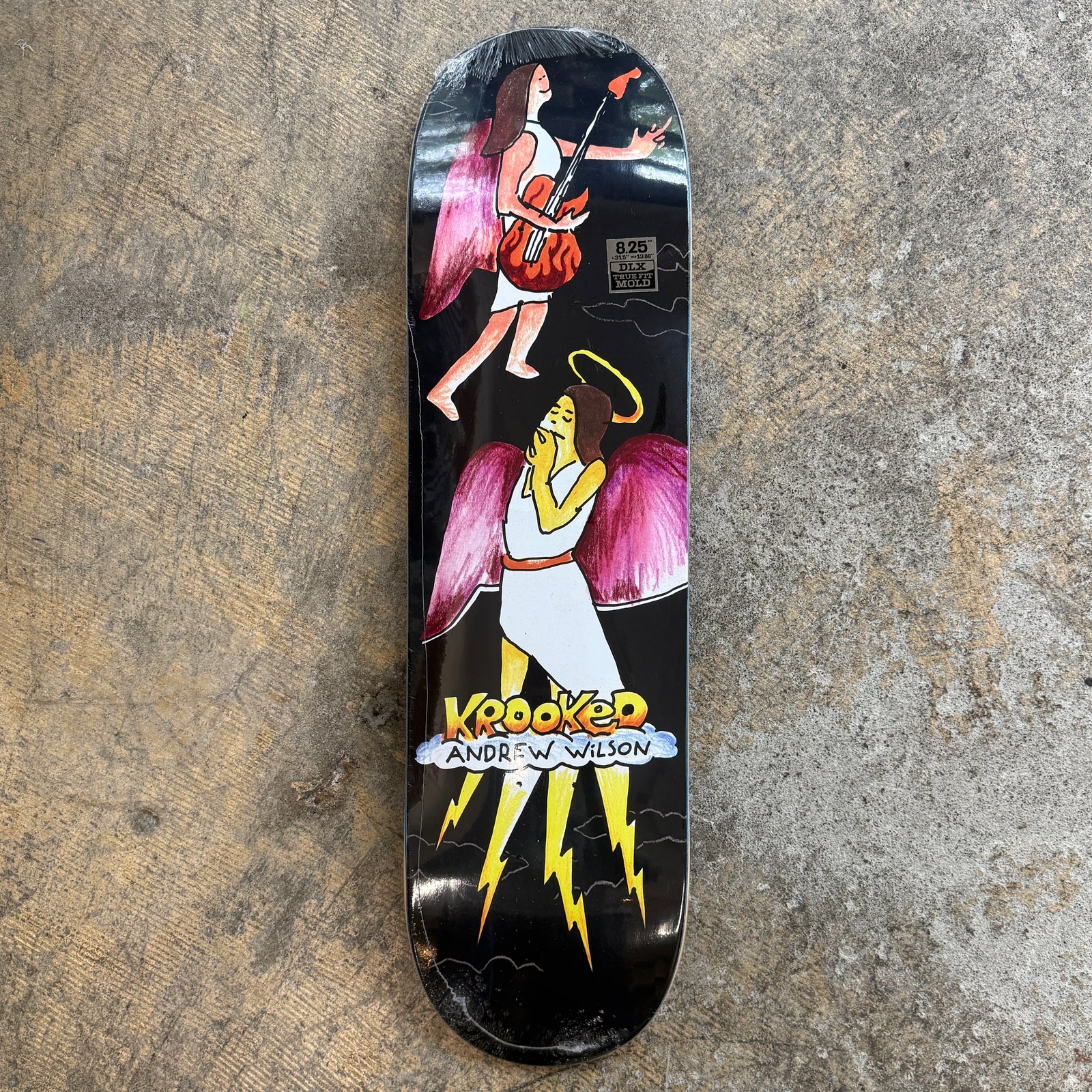 Krooked Wilson Angel True Fit Deck 8.25