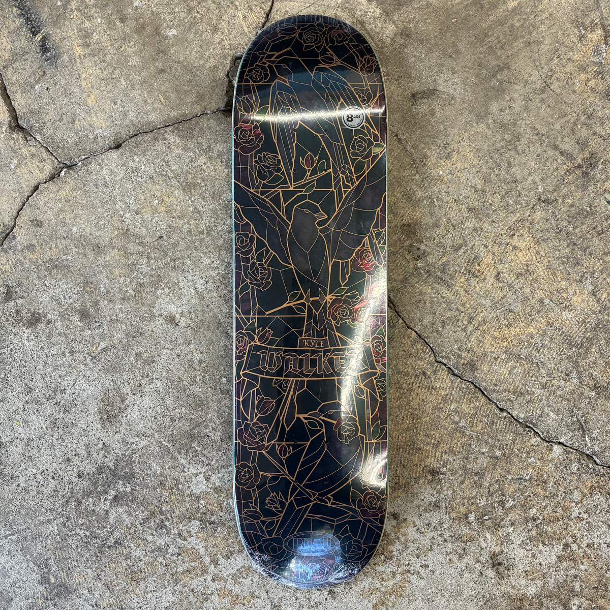 Real Kyle Black Sun Cathedral Deck 8.38