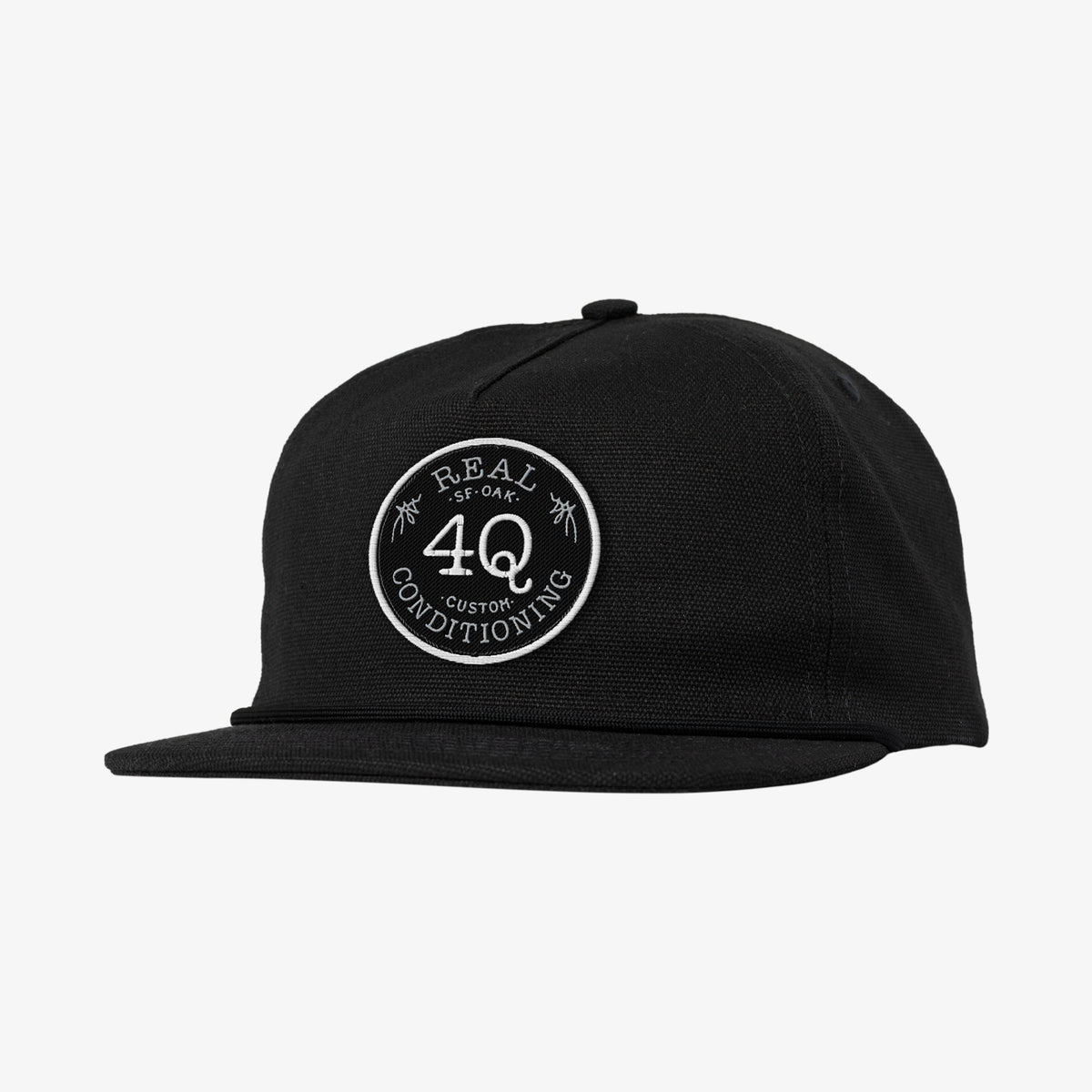  - REAL X 4Q Snapback (Black)