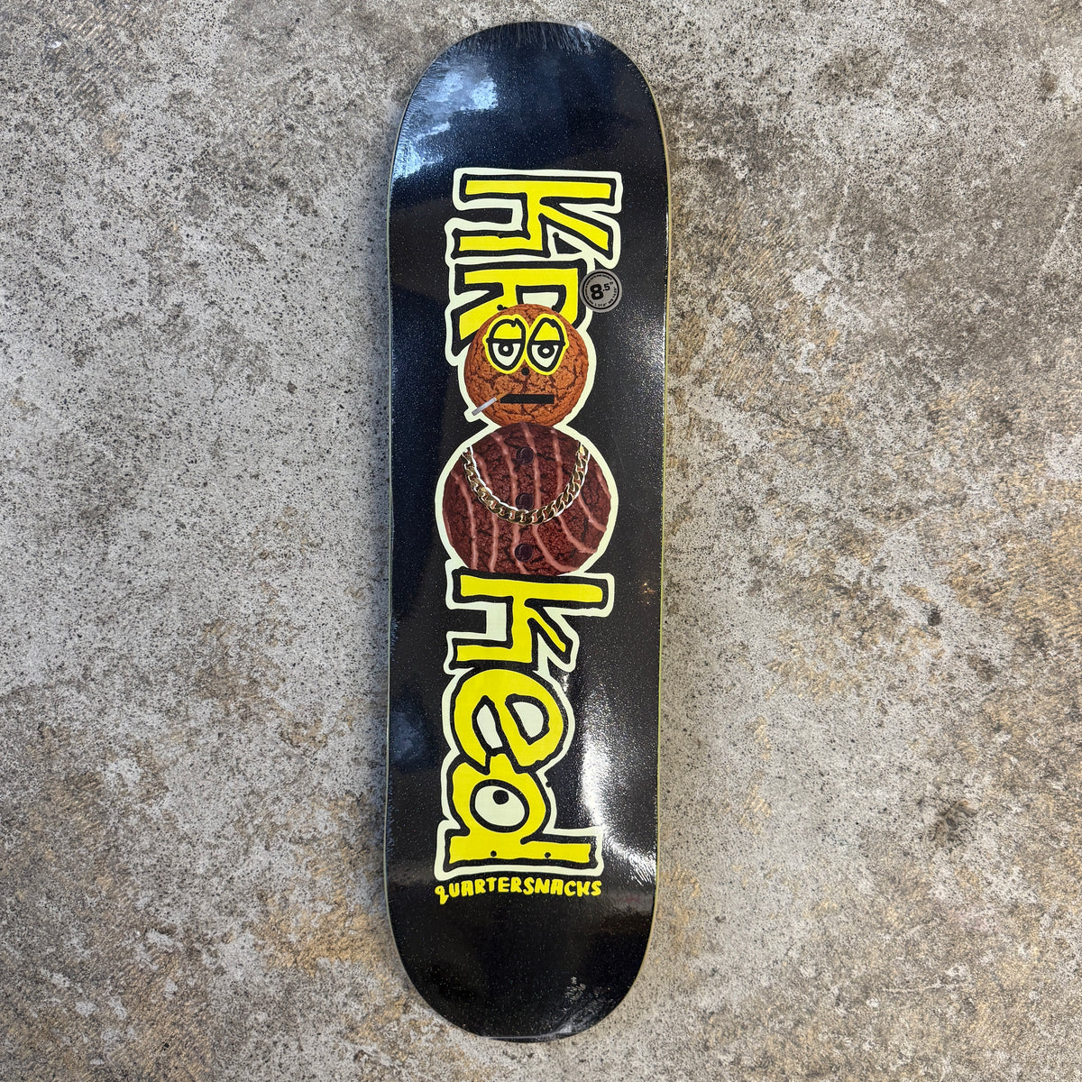 Krooked x Quartersnacks Snackman Deck 8.5