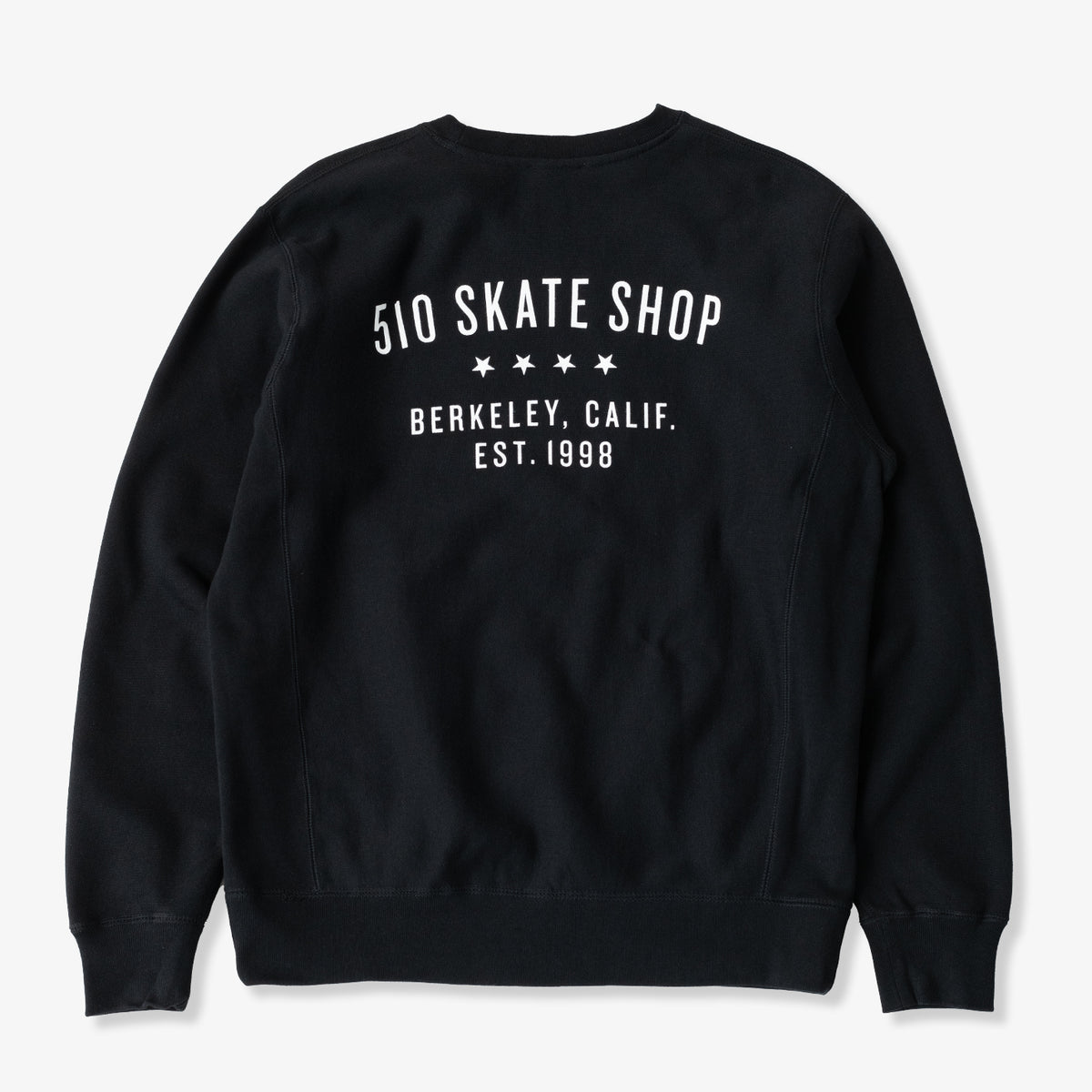 Vintage Label Heavy Crewneck (Black)