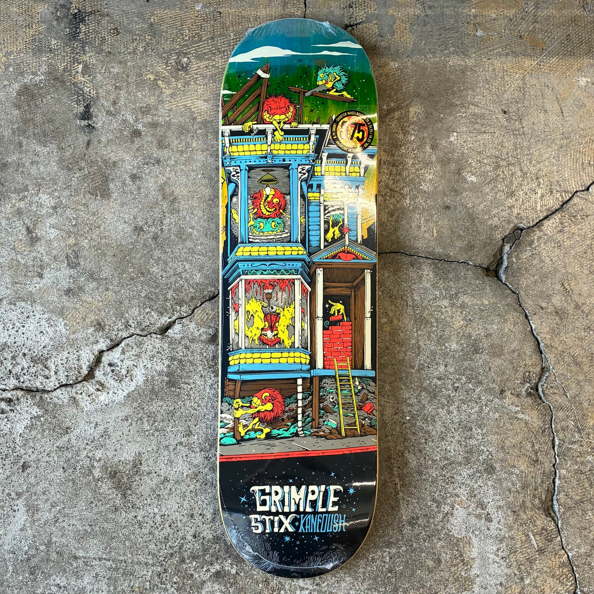 Antihero Kanfoush Victorian Deck 8.75