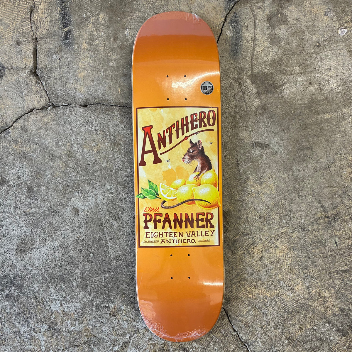 Antihero Pfanner Homer II Deck 8.25