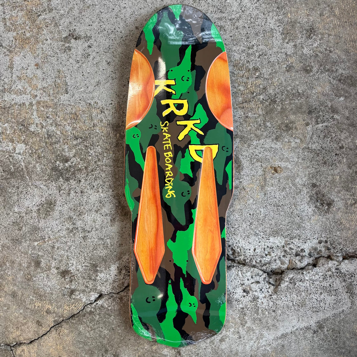 Krooked Kamo Diamond Quade Deck 10.75