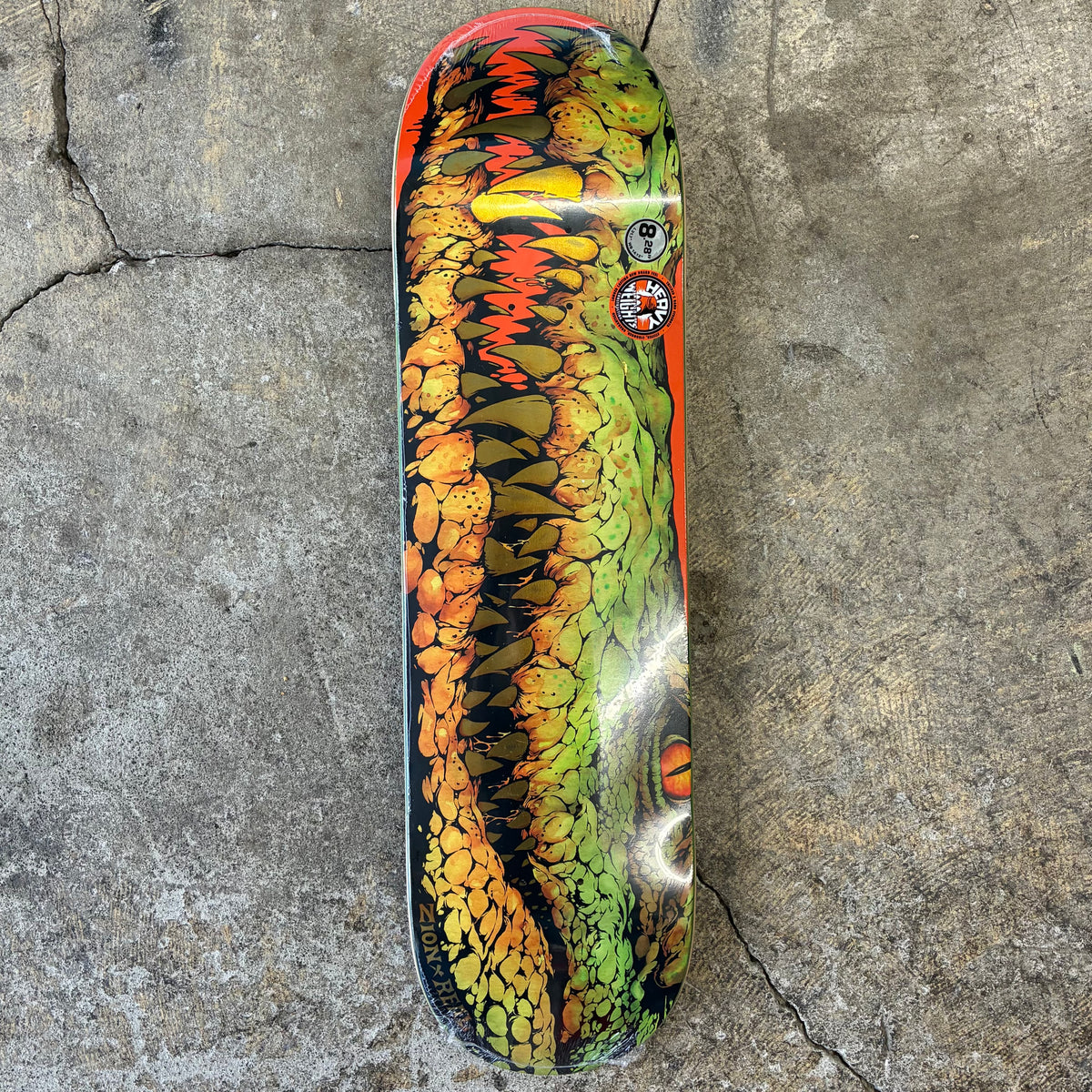 Real Zion Swamp Puppy Heavy Weights Deck 8.28