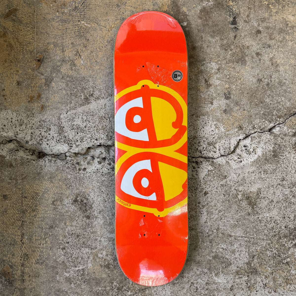 Team Eyes Orange Deck 8.25