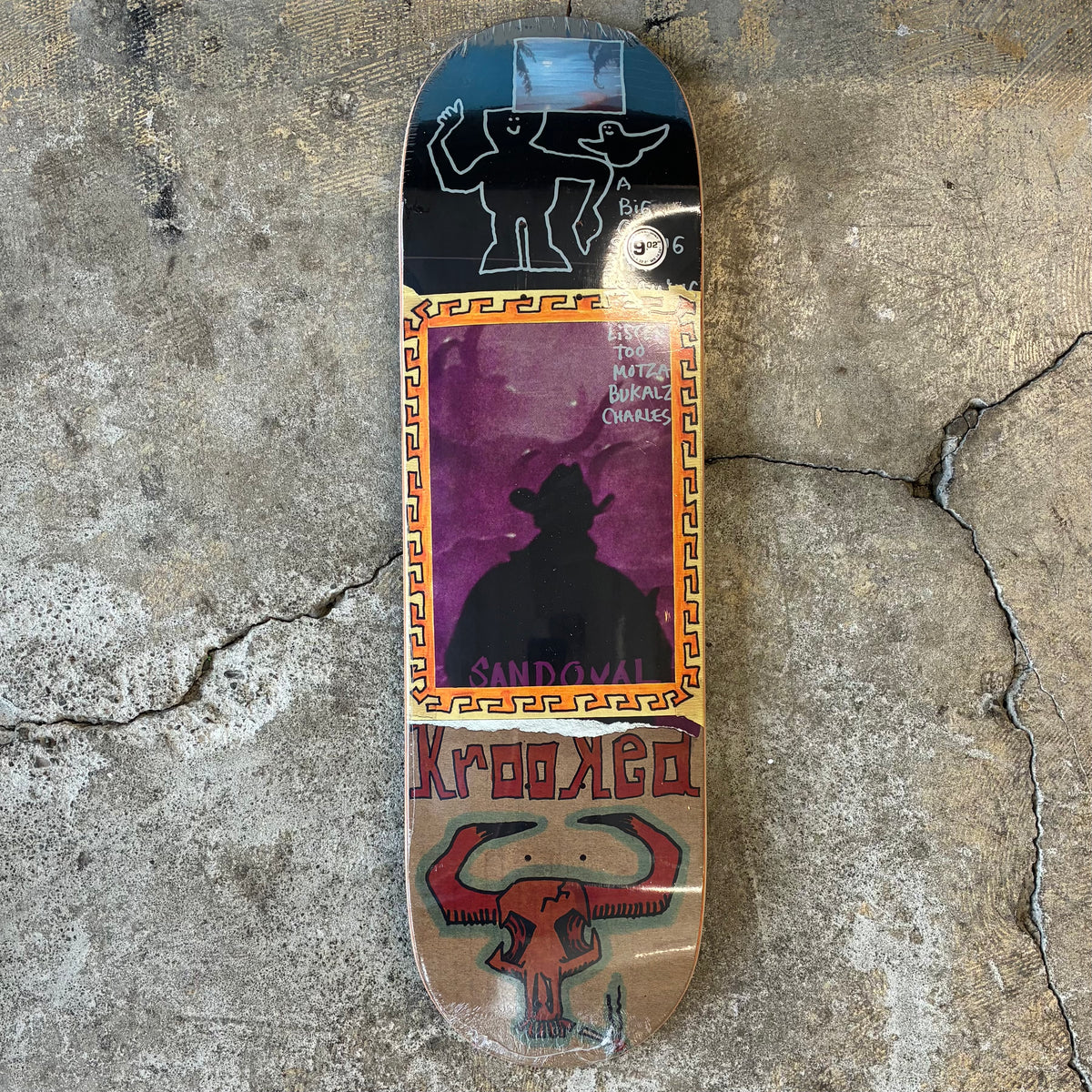 Krooked Sandoval Gun Slinger Deck 9.02