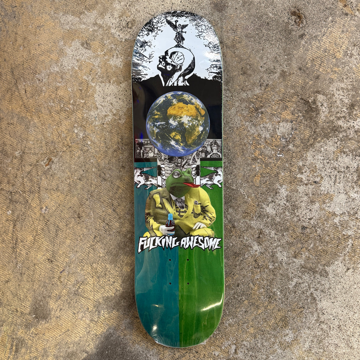 Louie 3D Frog Split Deck 8.25