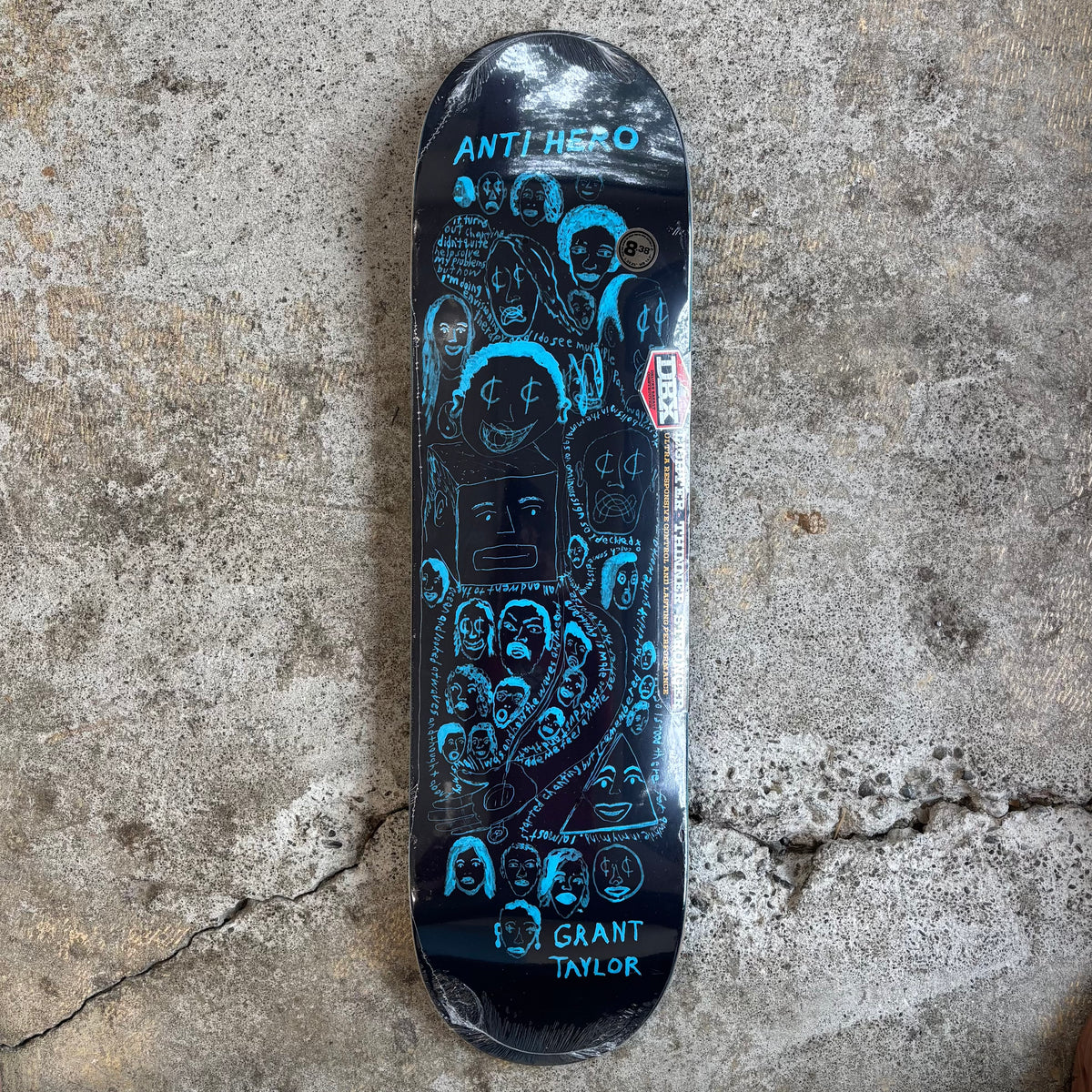 Antihero DBX Grant Expression Deck 8.38
