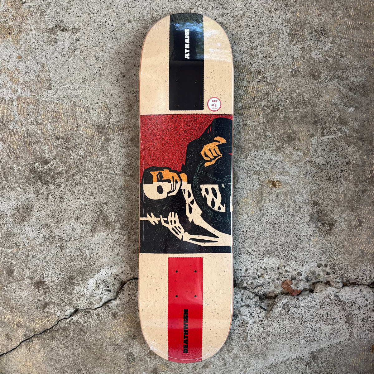 Deathwish Chris Athens DMV Deck 8.25