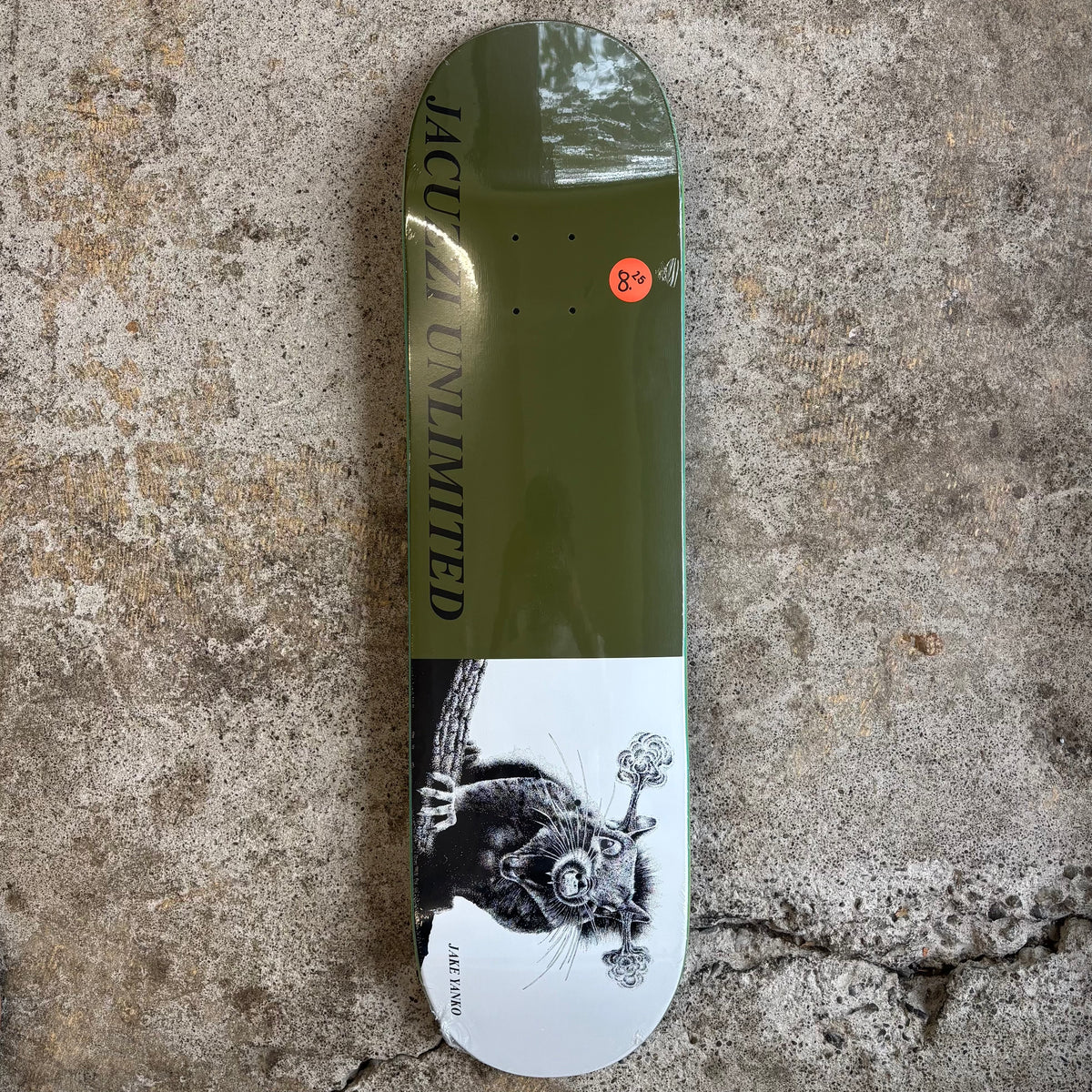 Jacuzzi Jake Yanko Rabid EX7 Deck 8.25