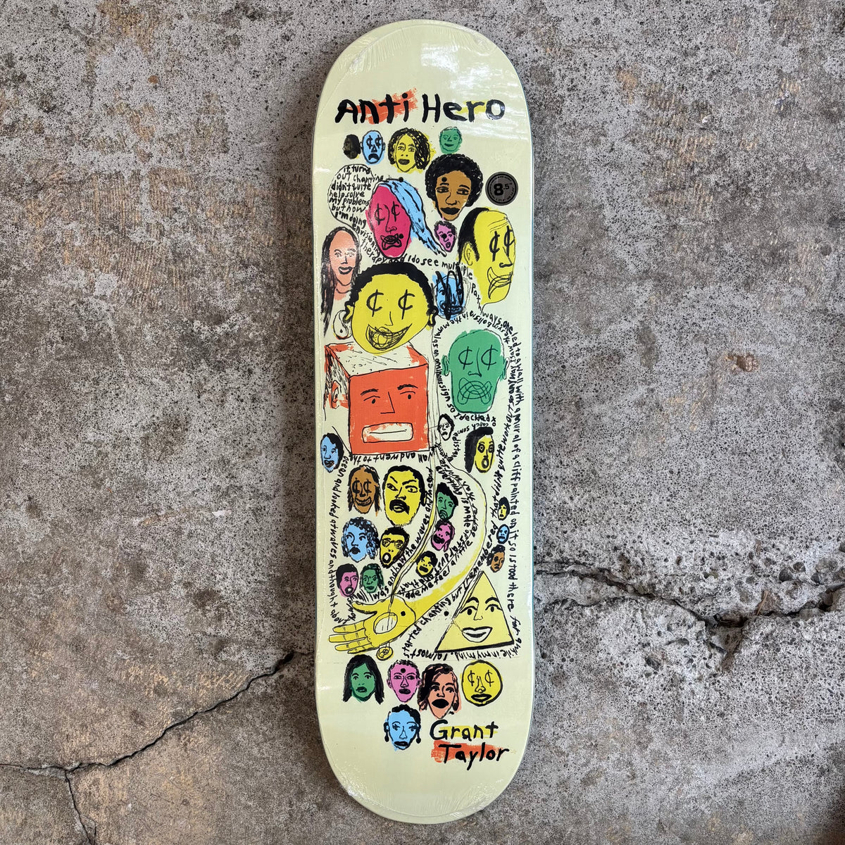 Antihero Grant Expression Deck 8.5
