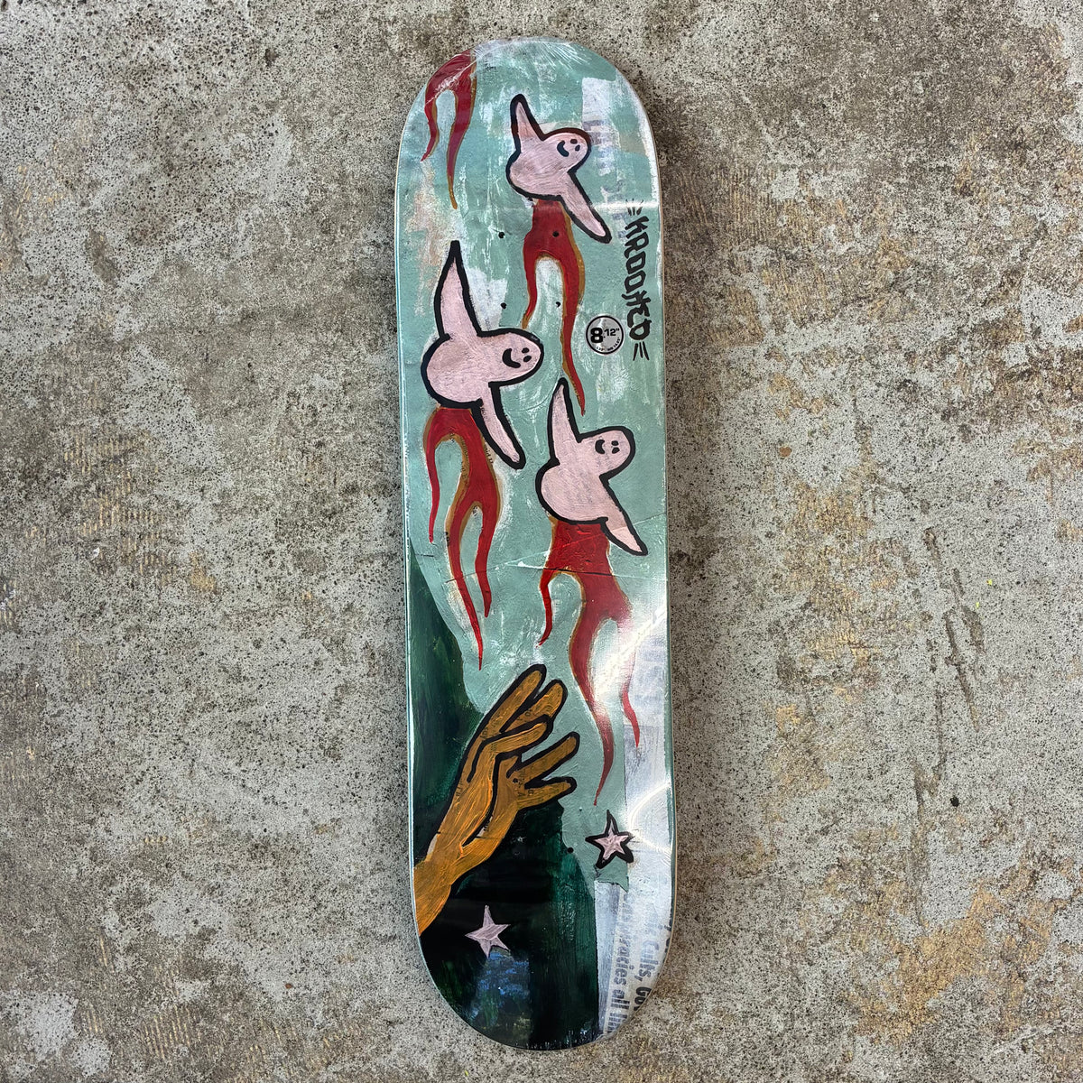 Krooked Team Firebirds Deck 8.12