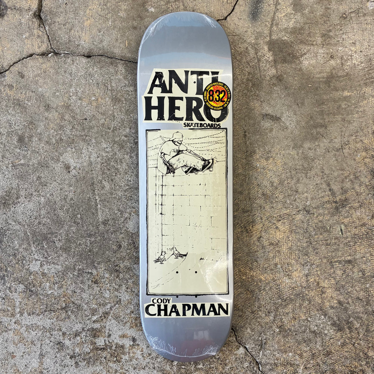 Antihero Chapman Lance Deck 8.32