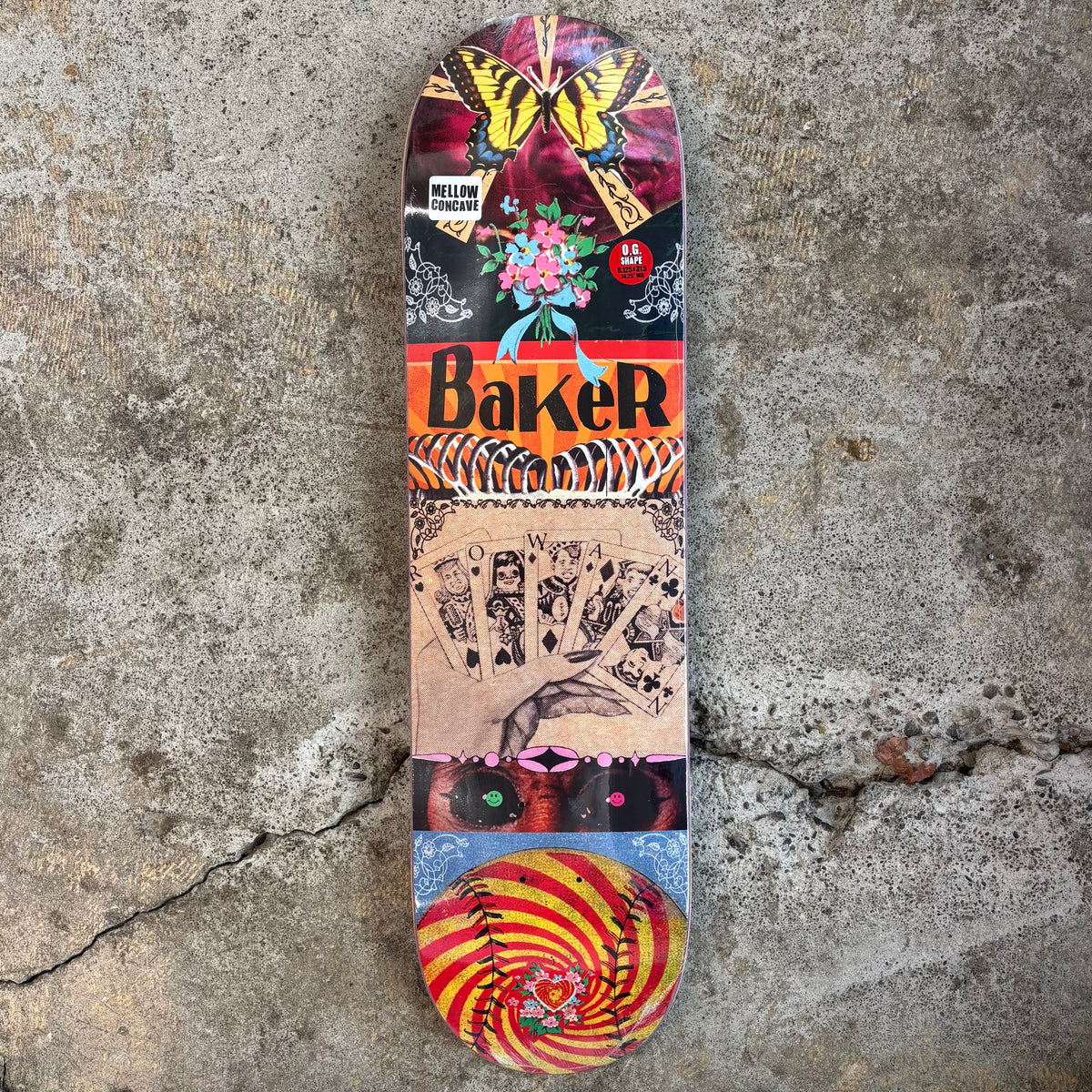 Baker Rowan Zorilla Ephemera Deck 8.125