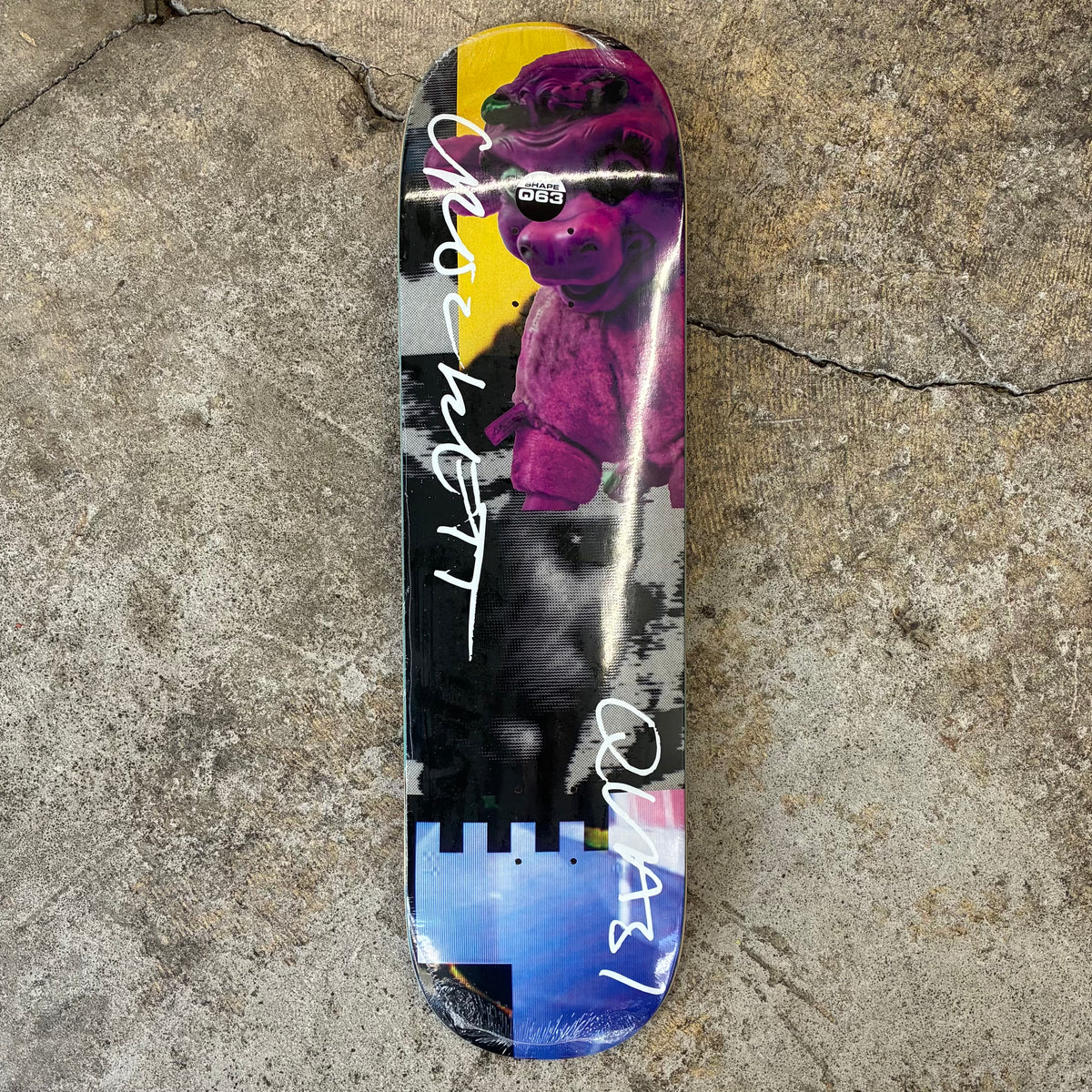 Quasi Crockett Cow Deck 8.5
