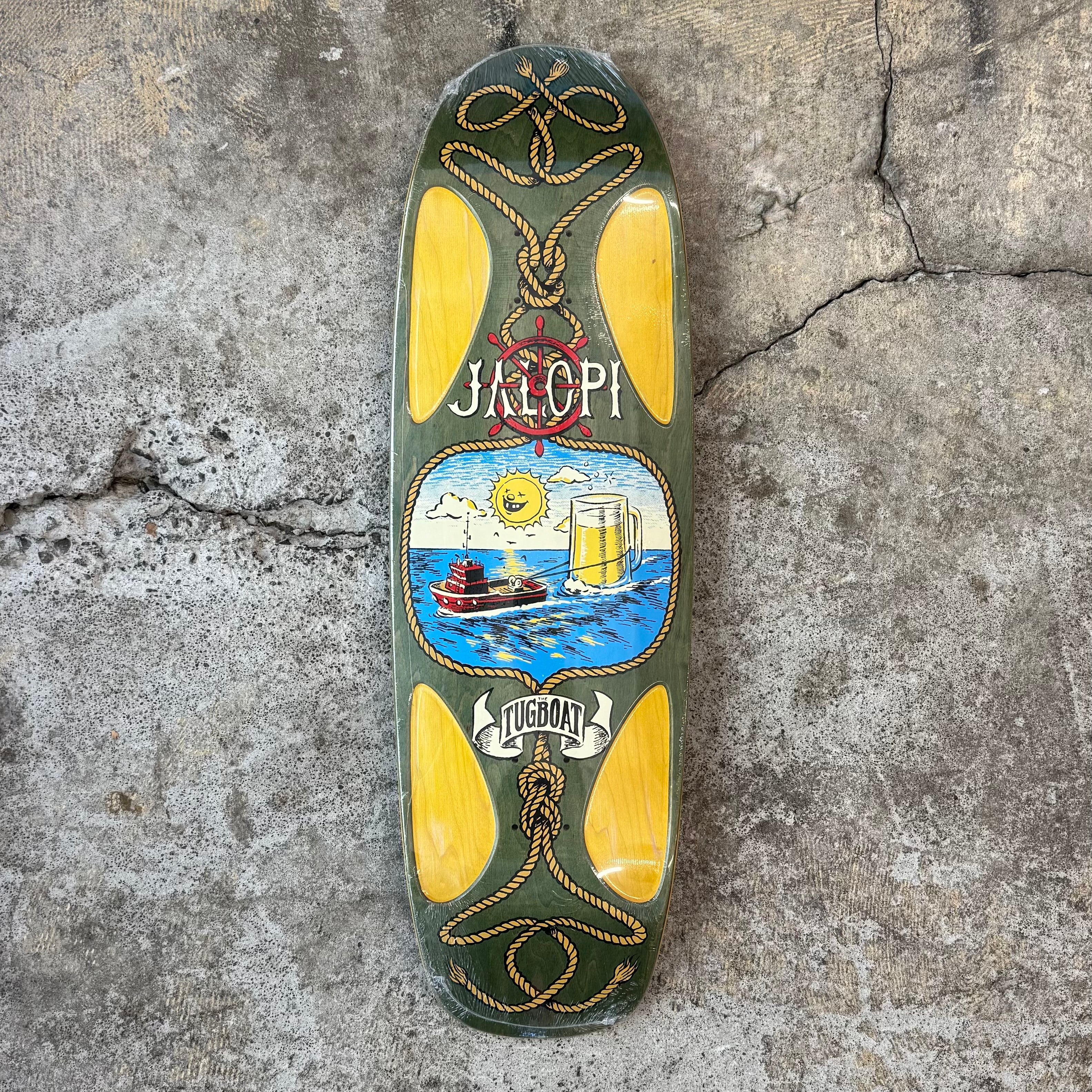Jalopi Tugboat Deck (9.8) - 510 Skateboarding