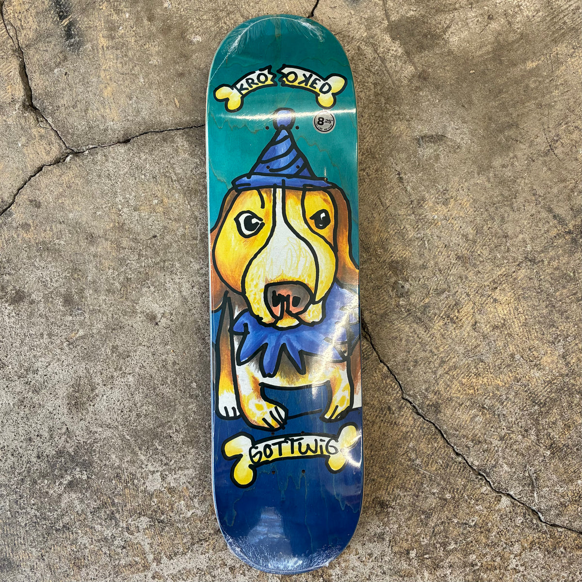 Krooked Gottwig Blueberry Deck 8.25