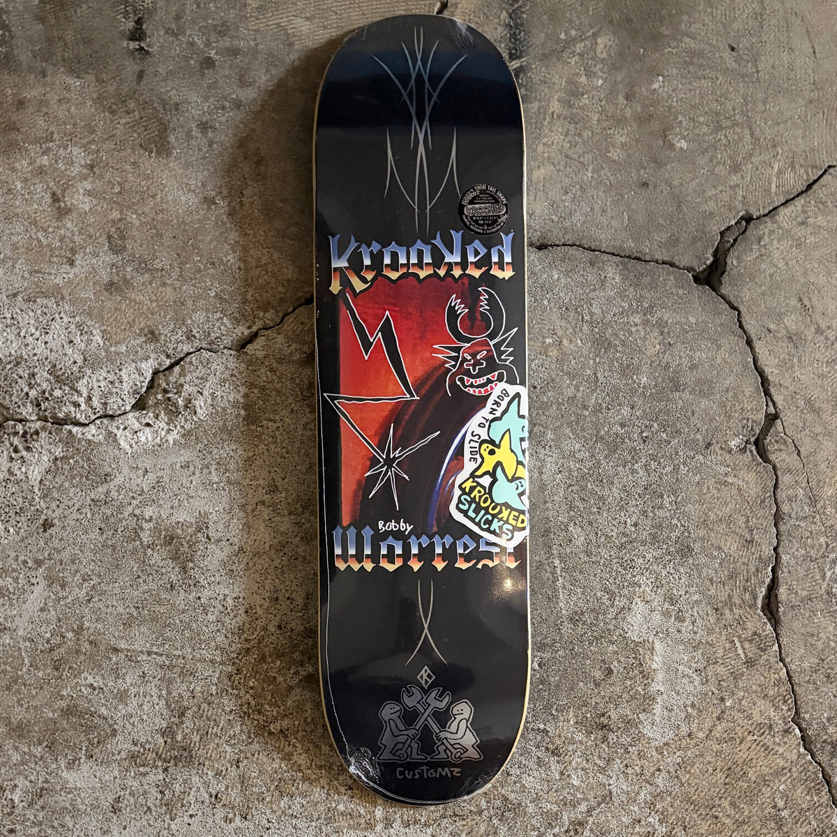 Worrest Charm Slick Twin Tail Deck 8.38