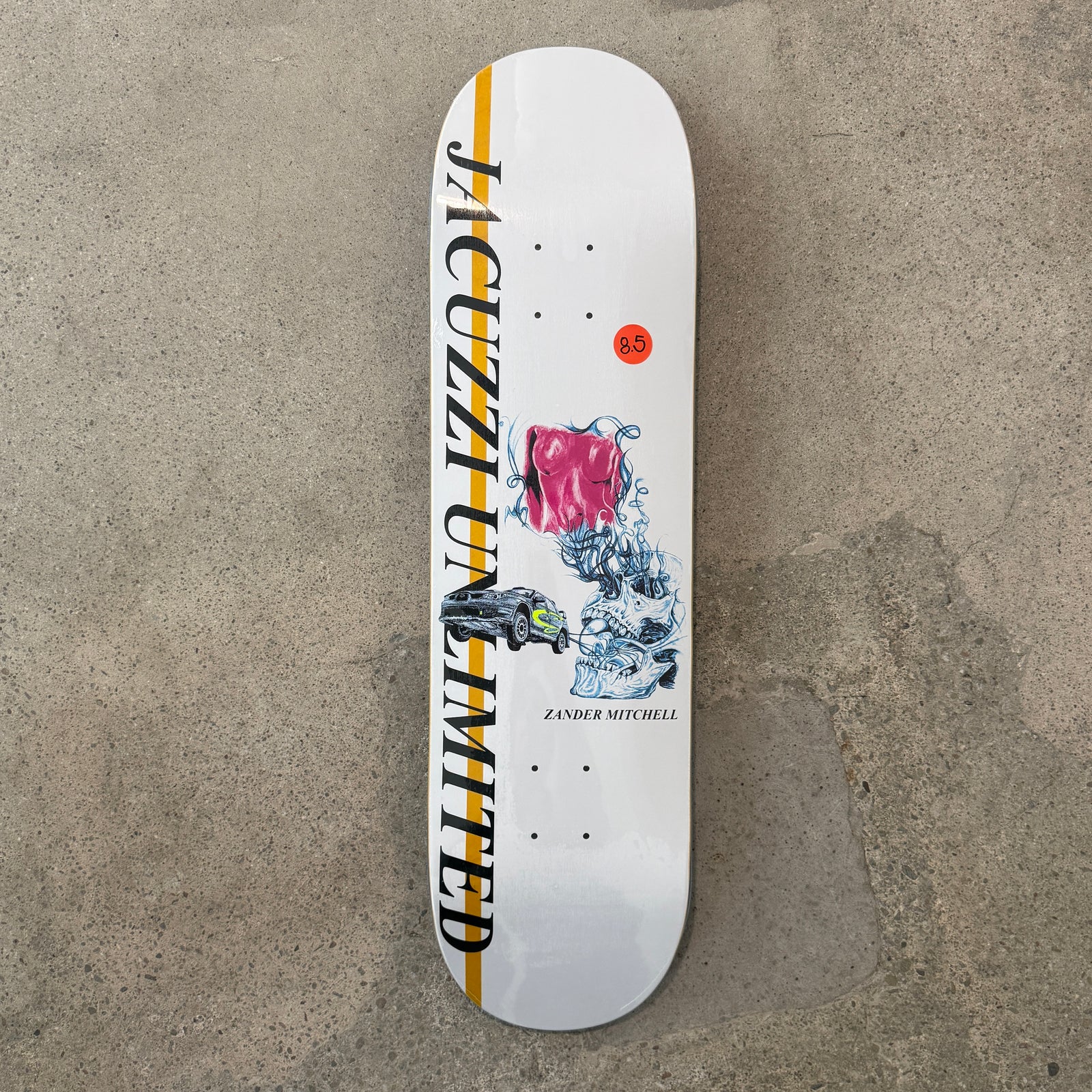 Zander Mitchell Race Car EX7 Deck 8.5