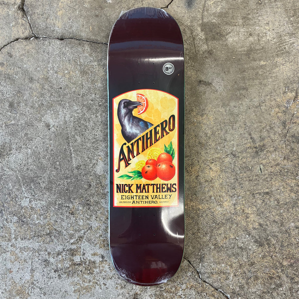 Antihero Matthews Homer II Deck 8.62