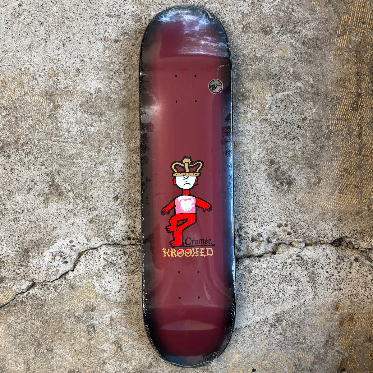 Cromer Mad King Deck 8.06