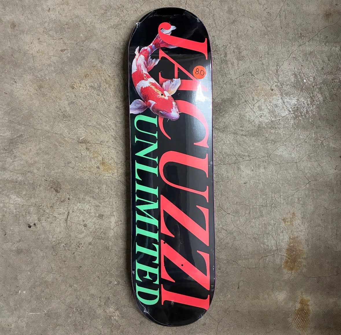 Jacuzzi Unlimited Koi Logo EX7 Deck 8.0