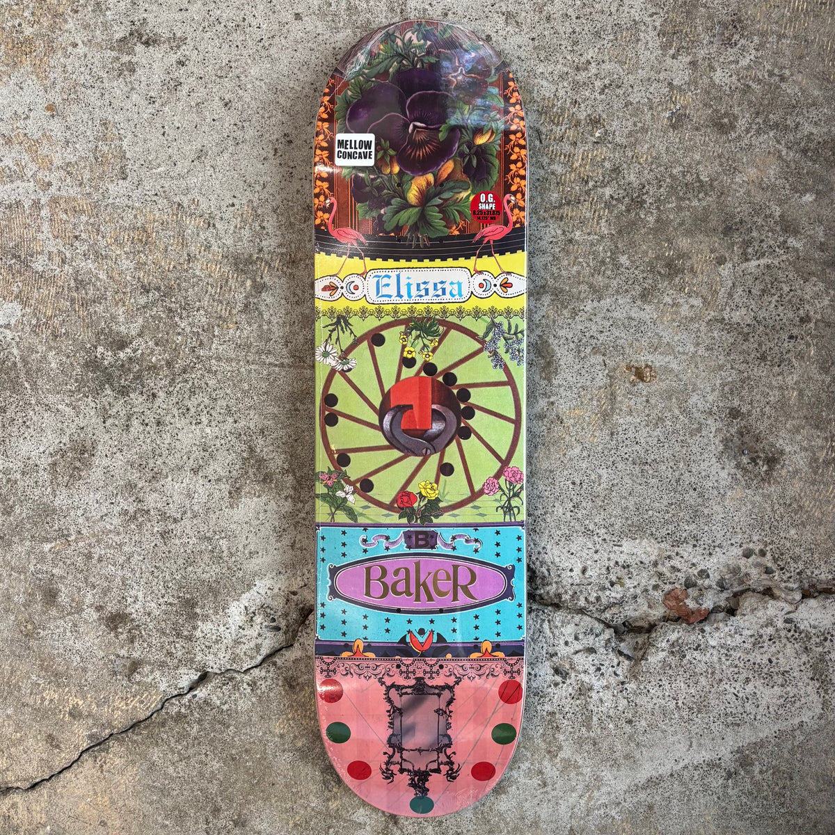 Baker Elissa Steamer Ephemera Deck 8.25