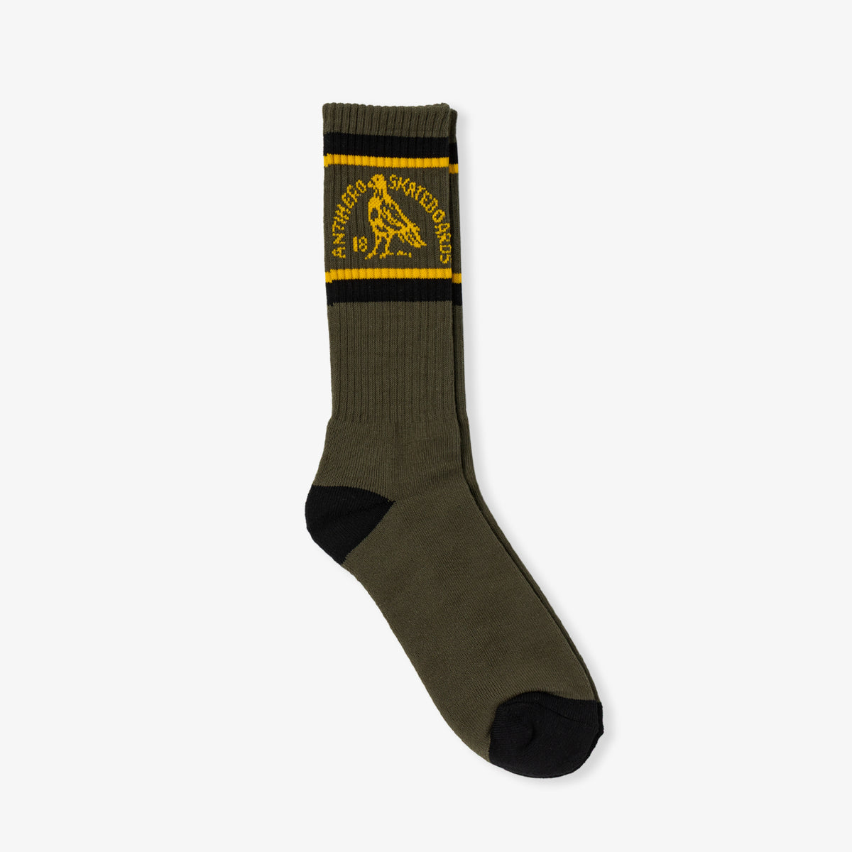 Clubhouse Socks (Olive/Gold/Black)