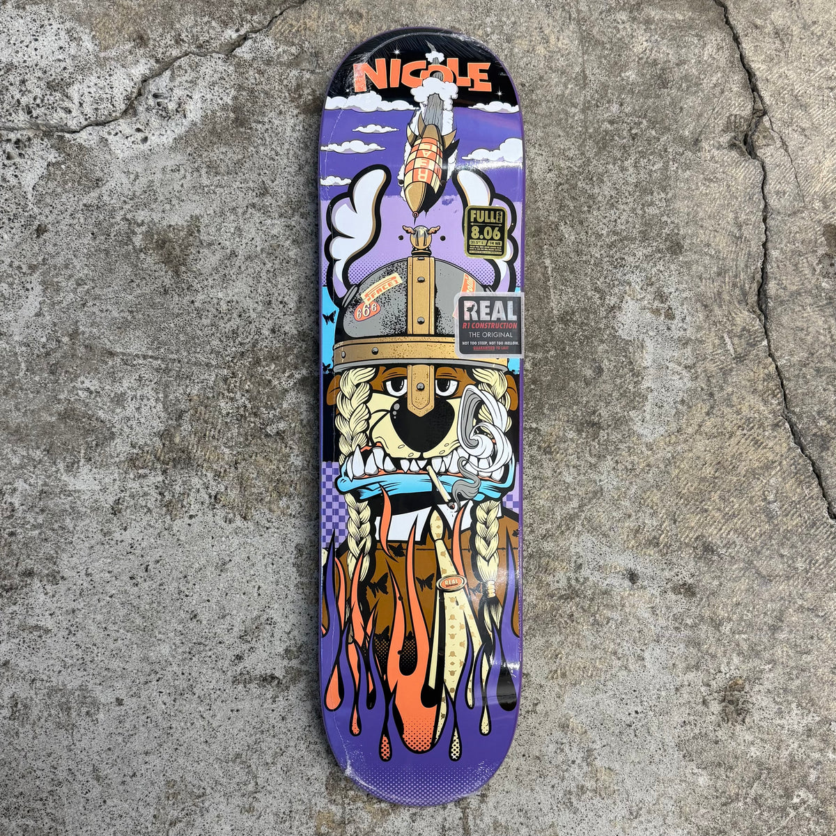 Nicole Hause X D Face Deck 8.06