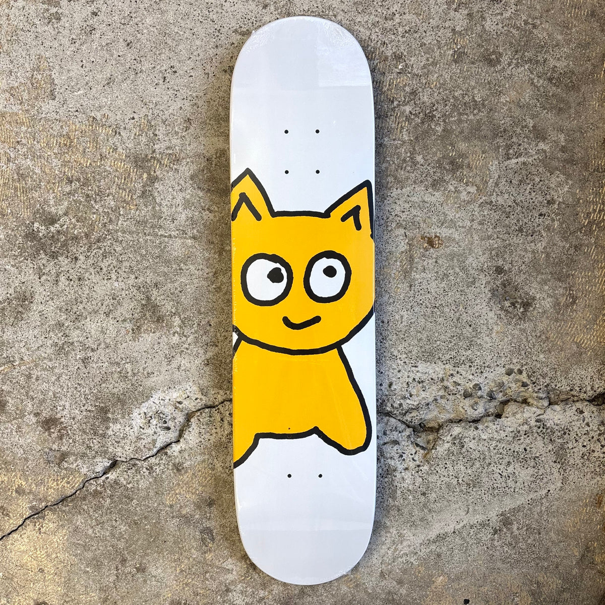  - Big Cat (White) Deck 7.75